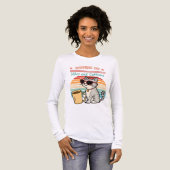 Laufen auf Vibes & Koffein - Cooles Katzenrücklauf Tri-Blend Shirt (Vorderseite voll)