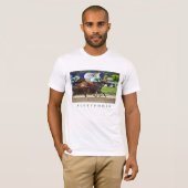 Laufen bei Belmont Park T-Shirt (Vorne ganz)