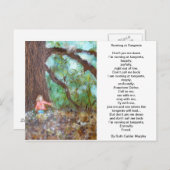 Laufen bei Umgehungskarte Postkarte (Vorne/Hinten)