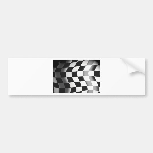 Laufen der Flagge Autoaufkleber (Vorne)