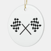 Laufen der Flaggen Keramikornament (Links)