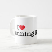 Laufen der Liebe I Kaffeetasse (Vorderseite Links)