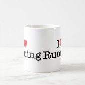 Laufen der Liebe I Kaffeetasse (Mittel)