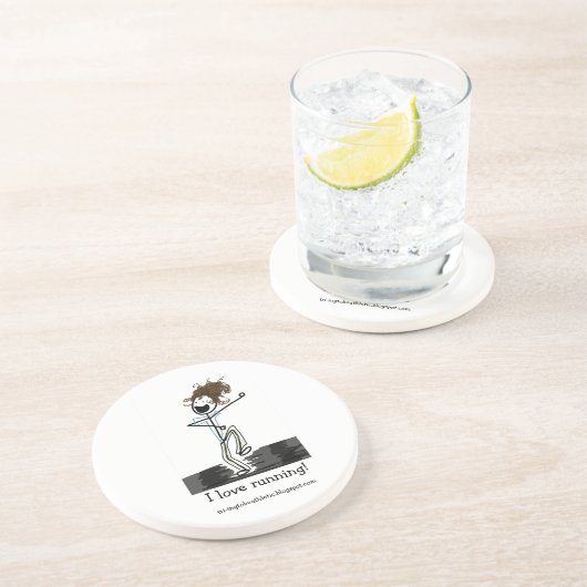 Laufen der Liebe I! Untersetzer (Seite)