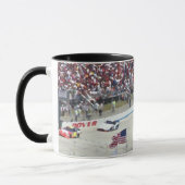 Laufen der Ölgemälde-Schale Tasse (Links)