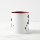 Laufen des Fahrrades Tasse (Zentrum)