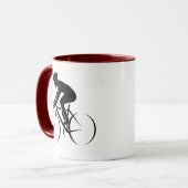 Laufen des Fahrrades Tasse (Vorderseite Links)