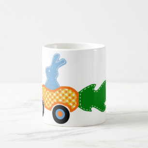 Laufen des Häschens Kaffeetasse