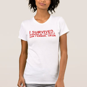 Laufen des Stier-T - Shirt