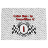 Laufen des themenorientierten 1. Geburtstages Große Geschenktüte (Vorderseite)