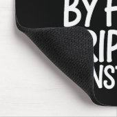 Laufen durch Glauben Stolpern ständig Lustiger Spa Mousepad (Ecke)