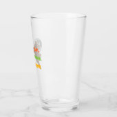 Laufen, erkunden, glauben Sie an den Funny Bigfoot Glas (Links)