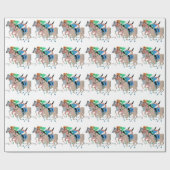 Laufen für die Krone Geschenkpapier (Flach)