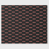 Laufen für eine gute Zeit - Runner Mindset Geschenkpapier (Flach)