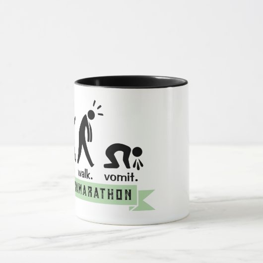 Laufen. Gehen. Erbrechen. Tasse (Zentrum)
