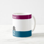 Laufen. Gehen. Verzweiflung. Kaffeetasse (VorderseiteRechts)