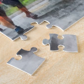 Laufen im Regen Puzzle (Seite)