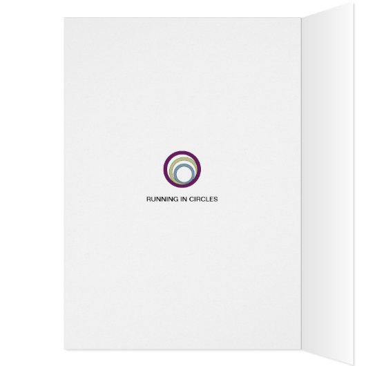 Laufen in Circles_A_Greeting Card (Innen (Links))