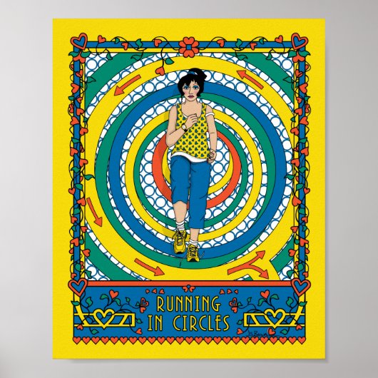 Laufen in Circles_B_8x10-Poster Poster (Vorne)