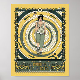 Laufen in Circles_C_8x10-Poster Poster