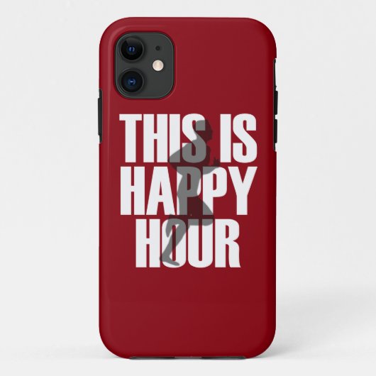 Laufen ist glückliche Stunde Case-Mate iPhone Hülle (Rückseite)