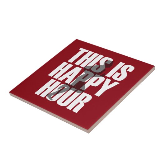 Laufen ist glückliche Stunde Fliese (Seite)