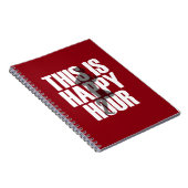 Laufen ist glückliche Stunde Notizblock (Rechte Seite)