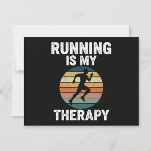 Laufen ist meine Therapie Einladung