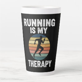 Laufen ist meine Therapie Milchtasse