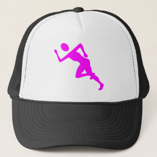 Laufen - Magenta Truckerkappe