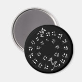 Laufen Magnet (Vorderseite/Rückseite)