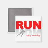 Laufen Magnet (Vorderseite/Rückseite)