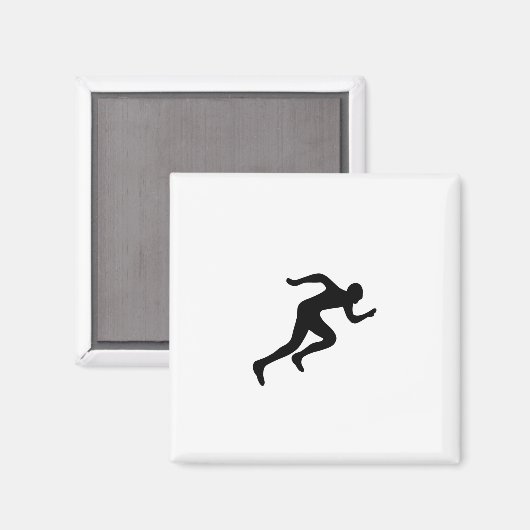 Laufen Magnet (Vorderseite/Rückseite)