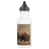 Laufen mit Büffel Edelstahlflasche (Rechts)