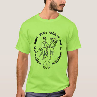 Laufen mit Dave Cleveland-Grün T-Shirt