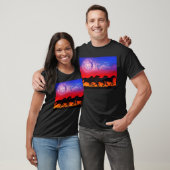 Laufen mit dem Mond T-Shirt (Unisex)