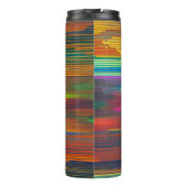 Laufen mit einer Blume Thermosbecher (Rückseite)