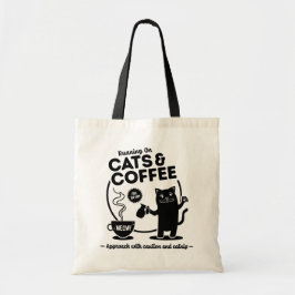 Laufen mit Katzen und Kaffee Tragetasche