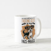 Laufen mit Mountain Feist Kaffeetasse (VorderseiteRechts)