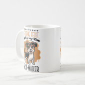 Laufen mit Mountain Feist Kaffeetasse (Vorderseite Links)