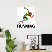 Laufen Poster (Heimbüro)