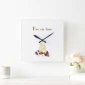 Laufen Quadratische Wanduhr (Zuhause)