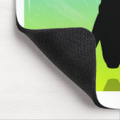 Laufen - Schiene und Feld Mousepad (Ecke)