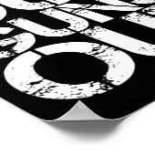 Läufen sich aus, trainieren Sie lustige Muskeltrai Poster (Ecke)