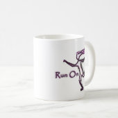 Laufen Sie an Kaffeetasse (VorderseiteRechts)