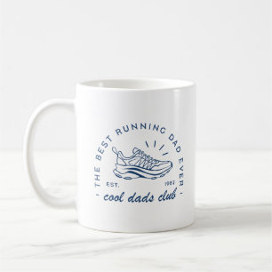 Laufen Sie coolen Papa Club besten Läufer lustige Kaffeetasse