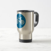 Laufen Sie ein Fahrrad Reisebecher (VorderseiteRechts)