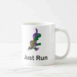 Laufen Sie einfach die Turtle Kaffeetasse