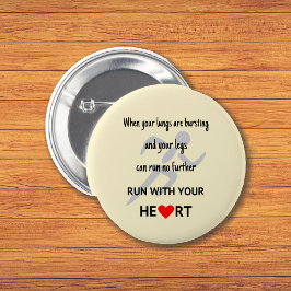 Laufen Sie mit Ihrer Herzsportmotivation Button