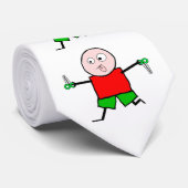 Laufen Sie mit Scheren Krawatte (Gerollt)